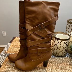 Madden girl heeled boots